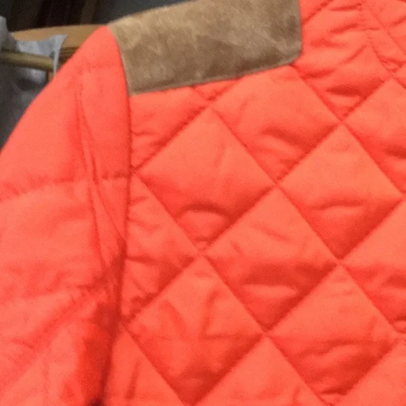 Ralph Lauren sport quilted jacket hunters orange travel cowgirl REMF holiday - Picture 7 of 7